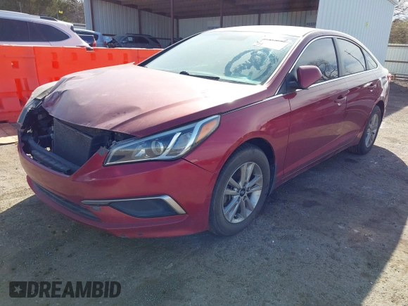 2016 Hyundai Sonata SE with VIN 5NPE24AF1GH414430, listed as a IAAI auction lot 41810672 with 137,187 mi miles and . Bid and sale history available at carsss.com. Image 20.