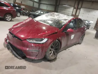 2023 Tesla Model X with VIN 7SAXCDE51PF403632, listed as a IAAI auction lot 41328722 with Not Provided miles and . Bid and sale history available at DreamBid. Image 16.