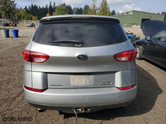 2006 Subaru B9 Tribeca 5-Pass with VIN 4S4WX82C664426168, listed as a Copart auction lot 72102064 with NaN miles and Clean Title. Bid and sale history available at carsss.com. Image 6.