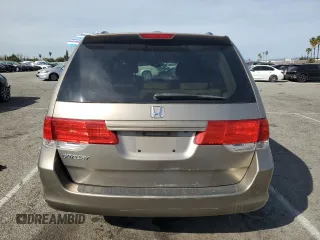 2010 Honda Odyssey EX-L with VIN 5FNRL3H73AB047270, listed as a Copart auction lot 47077425 with 0 mi miles and Salvage Title. Bid and sale history available at carsss.com. Image 6.