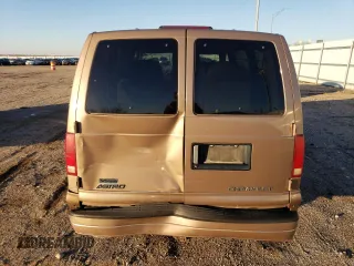 1999 Chevrolet Astro with VIN 1GNEL19W8XB173300, listed as a Copart auction lot 80315574 with 166,315 mi miles and Salvage Title. Bid and sale history available at carsss.com. Image 6.