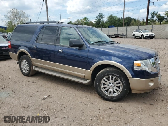 2012 Ford Expedition Max King Ranch with VIN 1FMJK1J51CEF41527, listed as a Copart auction lot 55258015 with 147,358 mi miles and Salvage title. Bid and sale history available at DreamBid. Image 4.