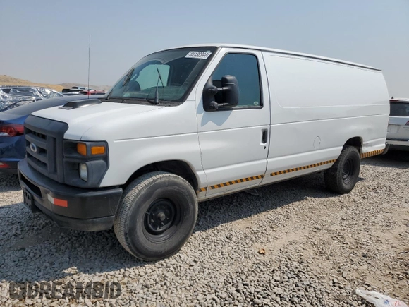 2009 Ford Econoline Cargo Commercial with VIN 1FTSS34LX9DA22120, listed as a Copart auction lot 65132344 with 229,681 mi miles and Salvage Title. Bid and sale history available at carsss.com. Image 1.
