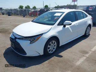 2021 Toyota Corolla LE с VIN 5YFEPMAE8MP242971, выставлен на аукционе IAAI как лот 42465555 с пробегом 72 380 миль миль и . История ставок и продаж доступна на DreamBid. Изображение 2.