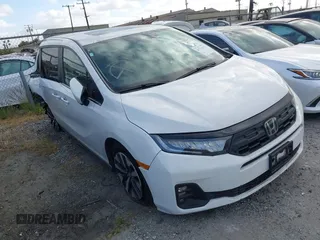 2025 Honda Odyssey EX-L with VIN 5FNRL6H61SB005819, listed as a IAAI auction lot 41731323 with Not Provided miles and . Bid and sale history available at DreamBid. Image 1.