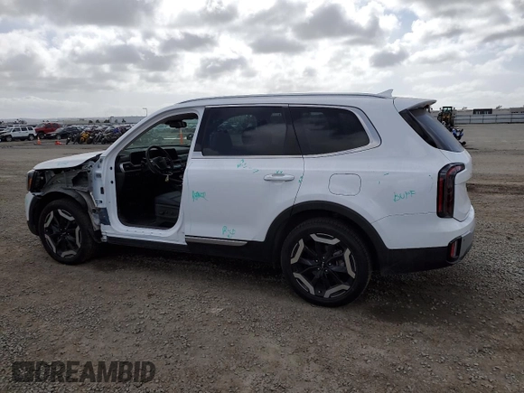 2024 Kia Telluride EX with VIN 5XYP34GC7RG504047, listed as a Copart auction lot 51299345 with 19,721 mi miles and Salvage title. Bid and sale history available at DreamBid. Image 2.