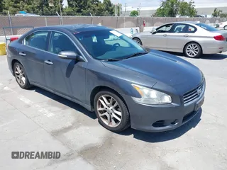 2009 Nissan Maxima SV with VIN 1N4AA51E09C847739, listed as a IAAI auction lot 42371833 with 180,566 mi miles and . Bid and sale history available at DreamBid. Image 1.
