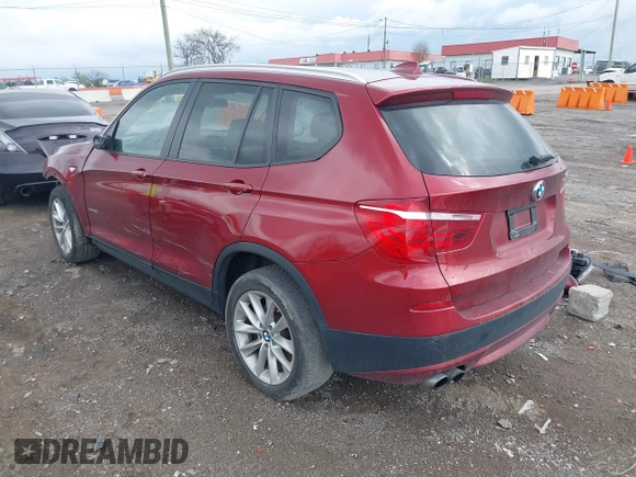 2014 BMW X3 xDrive28i with VIN 5UXWX9C53E0D23890, listed as a IAAI auction lot 42005823 with 129,564 mi miles and . Bid and sale history available at DreamBid. Image 3.