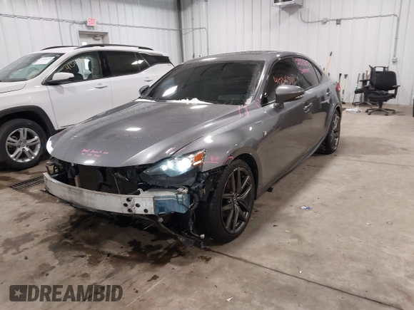 2015 Lexus IS 250 with VIN JTHCF1D29F5020402, listed as a IAAI auction lot 41536371 with 154,595 mi miles and . Bid and sale history available at DreamBid. Image 17.