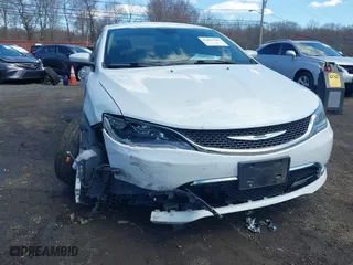 2015 Chrysler 200 C with VIN 1C3CCCEG0FN584234, listed as a IAAI auction lot 41867165 with 107,366 mi miles. Bid and sale history available at carsss.com. Image 6.