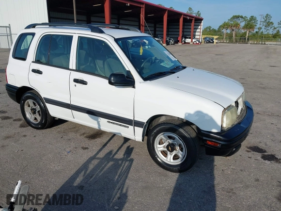 2001 Chevrolet Tracker z VIN 2CNBE13C916939402, wystawiony jako IAAI lot #42232082 z przebiegiem 103 693 mil mil oraz . Historia ofert i sprzedaży dostępna na DreamBid. Obrazek 1.