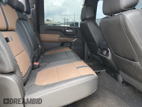 2022 Chevrolet Silverado 3500HD High Country with VIN 1GC4YVEY3NF128145, listed as a Copart auction lot 65826474 with 73,380 mi miles and Salvage Title. Bid and sale history available at carsss.com. Image 10.
