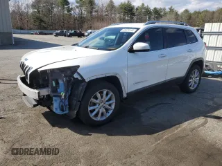 2016 Jeep Cherokee Limited z VIN 1C4PJMDB6GW261526, wystawiony jako Copart lot #50379155 z przebiegiem 109 638 mil mil oraz Szkoda całkowita • Salvage title. Historia ofert i sprzedaży dostępna na DreamBid. Obrazek 1.
