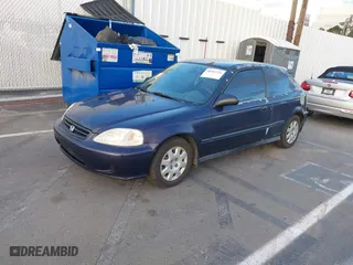 1999 Honda Civic DX with VIN 2HGEJ6446XH111050, listed as a IAAI auction lot 39525349 with 96,566 mi miles. Bid and sale history available at carsss.com. Image 2.
