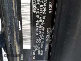 2007 Volvo S40 2.4L with VIN YV1MS382X72290484, listed as a Copart auction lot 48162045 with Not Provided miles and Salvage Title. Bid and sale history available at carsss.com. Image 13.