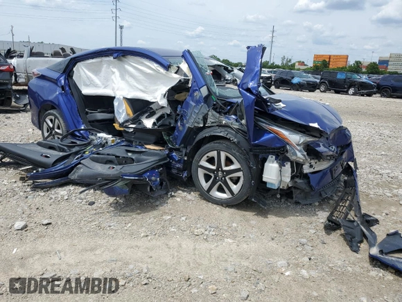 2017 Toyota Prius Two z VIN JTDKARFU8H3532336, wystawiony jako Copart lot #51109475 z przebiegiem Nie podano mil oraz Szkoda całkowita • Salvage title. Historia ofert i sprzedaży dostępna na DreamBid. Obrazek 4.