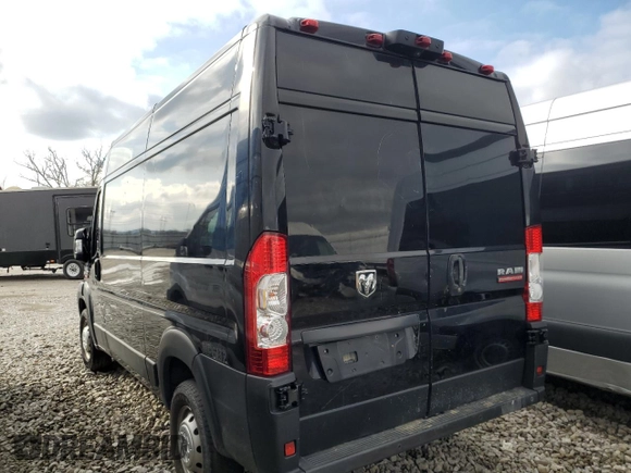 2022 Ram ProMaster Cargo with VIN 3C6LRVBG6NE113371, listed as a Copart auction lot 76282374 with 65,101 mi miles and Clean Title. Bid and sale history available at DreamBid. Image 2.