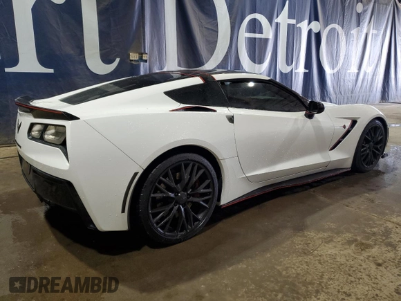 2016 Chevrolet Corvette Z51 3LT z VIN 1G1YM2D74G5107861, wystawiony jako Copart lot #52014925 z przebiegiem 40 824 mil mil oraz Czysty tytuł • Clean title. Historia ofert i sprzedaży dostępna na DreamBid. Obrazek 3.