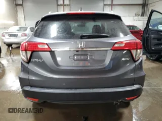 2021 Honda HR-V EX with VIN 3CZRU6H51MM720547, listed as a Copart auction lot 44375115 with 39,407 mi miles and Salvage Title. Bid and sale history available at carsss.com. Image 6.