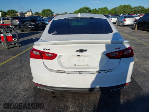 2023 Chevrolet Malibu RS with VIN 1G1ZG5ST8PF230182, listed as a IAAI auction lot 41719740 with 18,512 mi miles and . Bid and sale history available at DreamBid. Image 16.