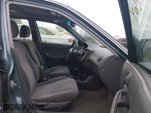 2000 Honda Civic EX z VIN 1HGEJ8644YL006150, wystawiony jako IAAI lot #42149964 z przebiegiem 195 489 mil mil oraz . Historia ofert i sprzedaży dostępna na DreamBid. Obrazek 5.