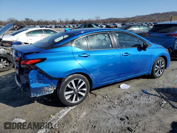 2020 Nissan Versa SR with VIN 3N1CN8FV0LL846641, listed as a Copart auction lot 41746325 with 13,581 mi miles and Salvage Title. Bid and sale history available at carsss.com. Image 3.