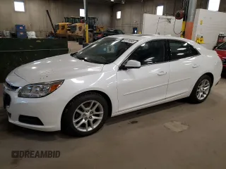 2016 Chevrolet Malibu LT with VIN 1G11C5SA6GF121761, listed as a Copart auction lot 53158695 with 117,055 mi miles and Salvage Title. Bid and sale history available at carsss.com. Image 1.