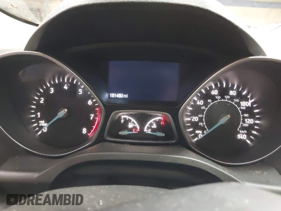 2017 Ford Escape SE with VIN 1FMCU9G9XHUB71008, listed as a IAAI auction lot 40909330 with 181,480 mi miles. Bid and sale history available at carsss.com. Image 7.