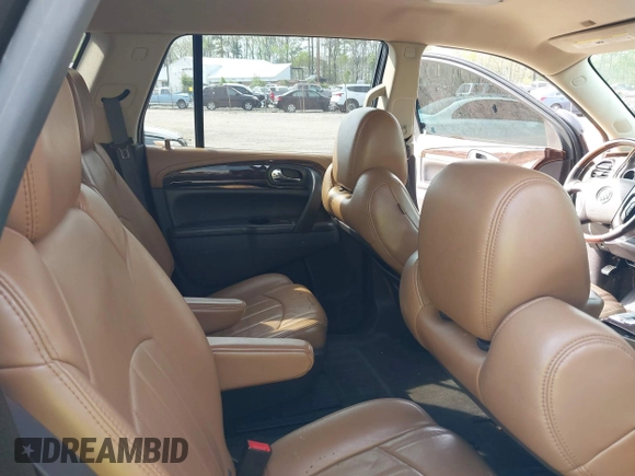 2014 Buick Enclave Leather with VIN 5GAKRBKD3EJ145904, listed as a IAAI auction lot 42019795 with 156,726 mi miles and . Bid and sale history available at DreamBid. Image 8.