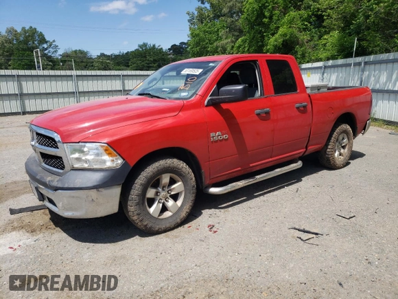2013 Ram 1500 Tradesman with VIN 1C6RR6FGXDS649875, listed as a Copart auction lot 53169505 with 170,918 mi miles and Salvage title. Bid and sale history available at DreamBid. Image 1.