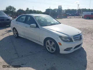 2011 Mercedes-Benz C-Class C 300 Sport with VIN WDDGF5EB6BR160053, listed as a IAAI auction lot 41922519 with NaN miles. Bid and sale history available at carsss.com. Image 1.