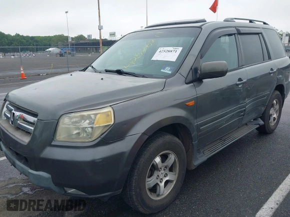 2007 Honda Pilot EX-L z VIN 5FNYF18597B002901, wystawiony jako IAAI lot #42528871 z przebiegiem 187 030 mil mil oraz . Historia ofert i sprzedaży dostępna na DreamBid. Obrazek 2.