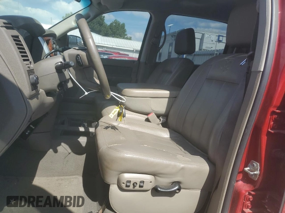 2007 Dodge Ram 2500 SLT with VIN 3D7KR29A27G826124, listed as a Copart auction lot 63529684 with 197,838 mi miles and Salvage Title. Bid and sale history available at carsss.com. Image 7.