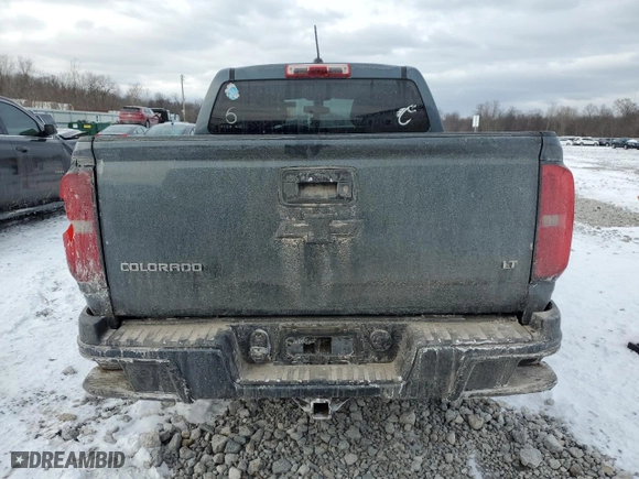 2015 Chevrolet Colorado 4WD LT with VIN 1GCGTBE32F1171940, listed as a Copart auction lot 45837705 with 169,349 mi miles and Salvage Title. Bid and sale history available at carsss.com. Image 6.