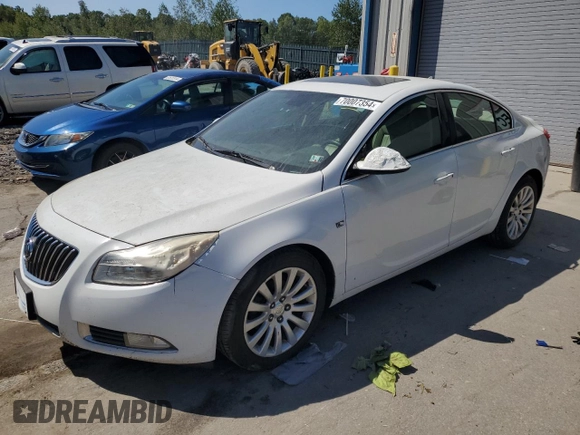 2011 Buick Regal CXL RL4 z VIN 2G4GS5EC6B9195003, wystawiony jako Copart lot #70007354 z przebiegiem 180 649 mil mil oraz Szkoda całkowita • Salvage title. Historia ofert i sprzedaży dostępna na DreamBid. Obrazek 1.