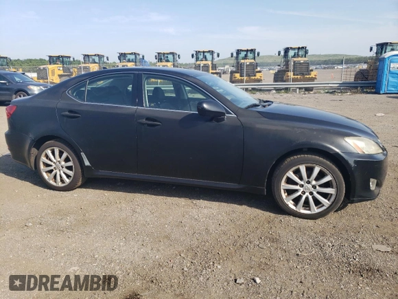 2007 Lexus IS 250 with VIN JTHCK262075012298, listed as a Copart auction lot 66276613 with 103,418 mi miles and Clean title. Bid and sale history available at DreamBid. Image 4.