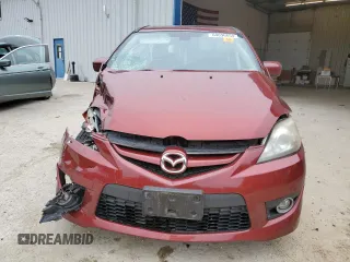 2009 Mazda 5 Sport with VIN JM1CR29L590328488, listed as a Copart auction lot 64696654 with Not Provided miles and Salvage Title. Bid and sale history available at carsss.com. Image 5.