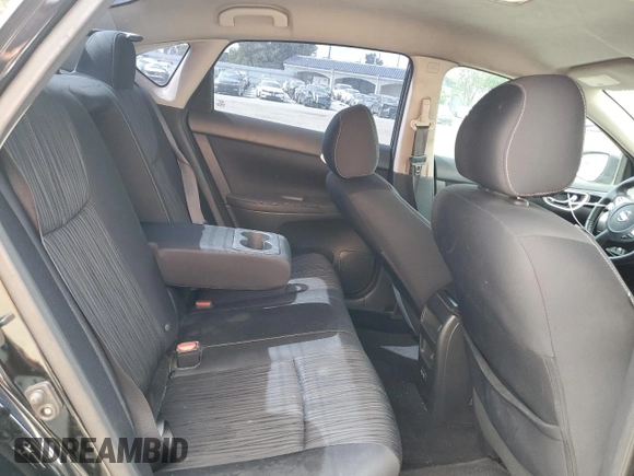 2018 Nissan Sentra SV with VIN 3N1AB7AP9JL645434, listed as a Copart auction lot 53978565 with 171,025 mi miles and Salvage Title. Bid and sale history available at carsss.com. Image 10.