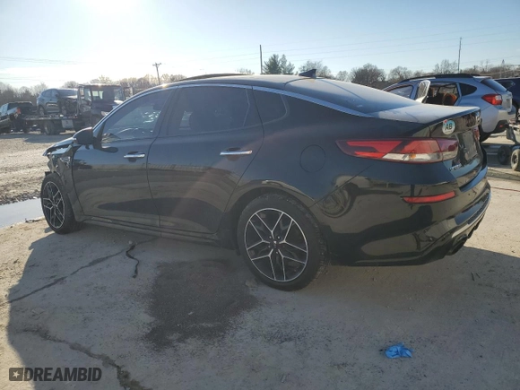 2020 Kia Optima LX with VIN 5XXGT4L34LG450269, listed as a Copart auction lot 83692374 with 100,464 mi miles and Non Repairable. Bid and sale history available at carsss.com. Image 2.