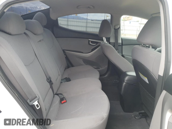 2015 Hyundai Elantra SE with VIN 5NPDH4AE1FH596078, listed as a Copart auction lot 52985755 with 95,758 mi miles and Salvage title. Bid and sale history available at DreamBid. Image 11.