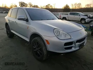 2004 Porsche Cayenne S with VIN WP1AB29P54LA69022, listed as a Copart auction lot 84456184 with 215,112 mi miles and Salvage Title. Bid and sale history available at carsss.com. Image 12.