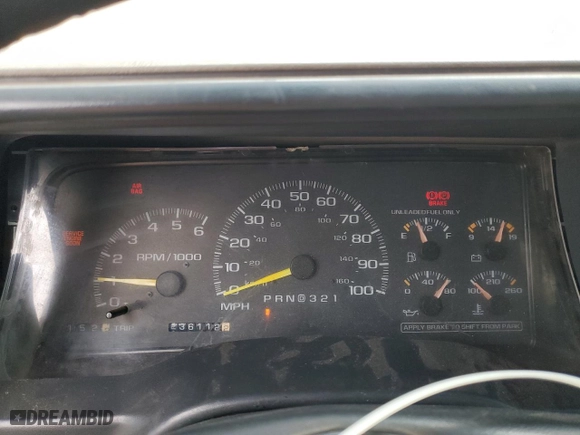 1998 Chevrolet C/K 1500 with VIN 2GCEC19R5W1236063, listed as a Copart auction lot 85150664 with 236,112 mi miles and Salvage Title. Bid and sale history available at carsss.com. Image 9.