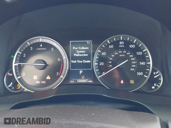 2017 Lexus ES 350 with VIN 58ABK1GG4HU059962, listed as a IAAI auction lot 42289970 with 100,887 mi miles and . Bid and sale history available at DreamBid. Image 7.