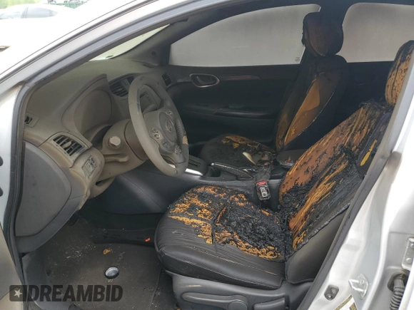 2017 Nissan Sentra SV with VIN 3N1AB7AP6HY217172, listed as a Copart auction lot 53445285 with Not Provided miles and Salvage Title. Bid and sale history available at DreamBid. Image 7.
