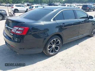 2015 Ford Taurus SHO with VIN 1FAHP2KT8FG166614, listed as a IAAI auction lot 42613481 with 97,361 mi miles and . Bid and sale history available at DreamBid. Image 4.