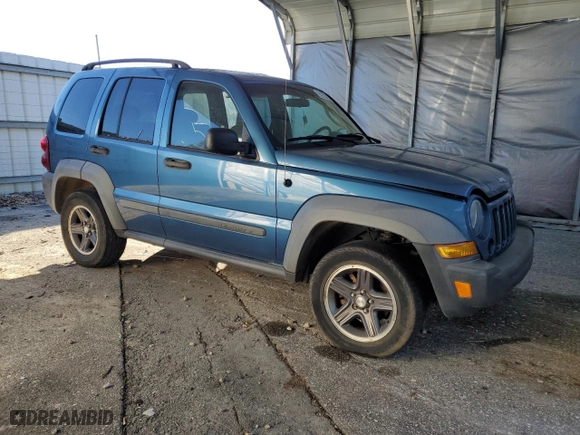 2006 Jeep Liberty Sport with VIN 1J4GL48K66W279599, listed as a Copart auction lot 43568554 with 0 mi miles and Clean Title. Bid and sale history available at carsss.com. Image 4.