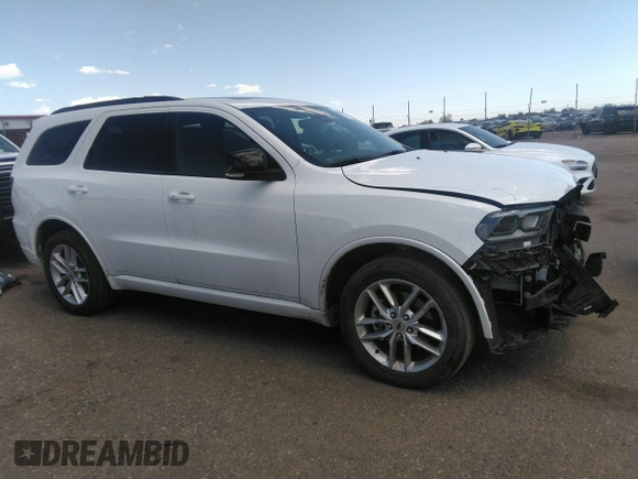 2023 Dodge Durango GT Plus with VIN 1C4RDJDG9PC580141, listed as a IAAI auction lot 42064872 with 41,803 mi miles and . Bid and sale history available at DreamBid. Image 14.