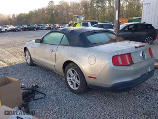 2010 Ford Mustang V6 with VIN 1ZVBP8EN0A5122494, listed as a IAAI auction lot 41842408 with 1 mi miles. Bid and sale history available at carsss.com. Image 3.