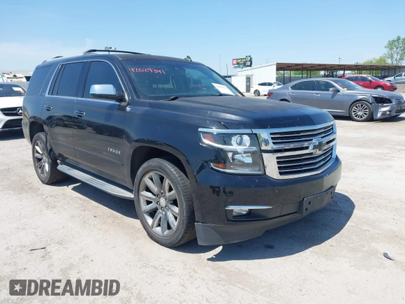 2015 Chevrolet Tahoe LTZ with VIN 1GNSCCKC4FR309152, listed as a IAAI auction lot 42029341 with 187,313 mi miles and . Bid and sale history available at DreamBid. Image 1.