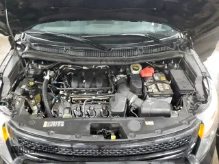 2014 Ford Utility Police Interceptor with VIN 1FM5K8AR3EGA04453, listed as a Copart auction lot 87294124 with 200,560 mi miles and Salvage Title. Bid and sale history available at carsss.com. Image 13.